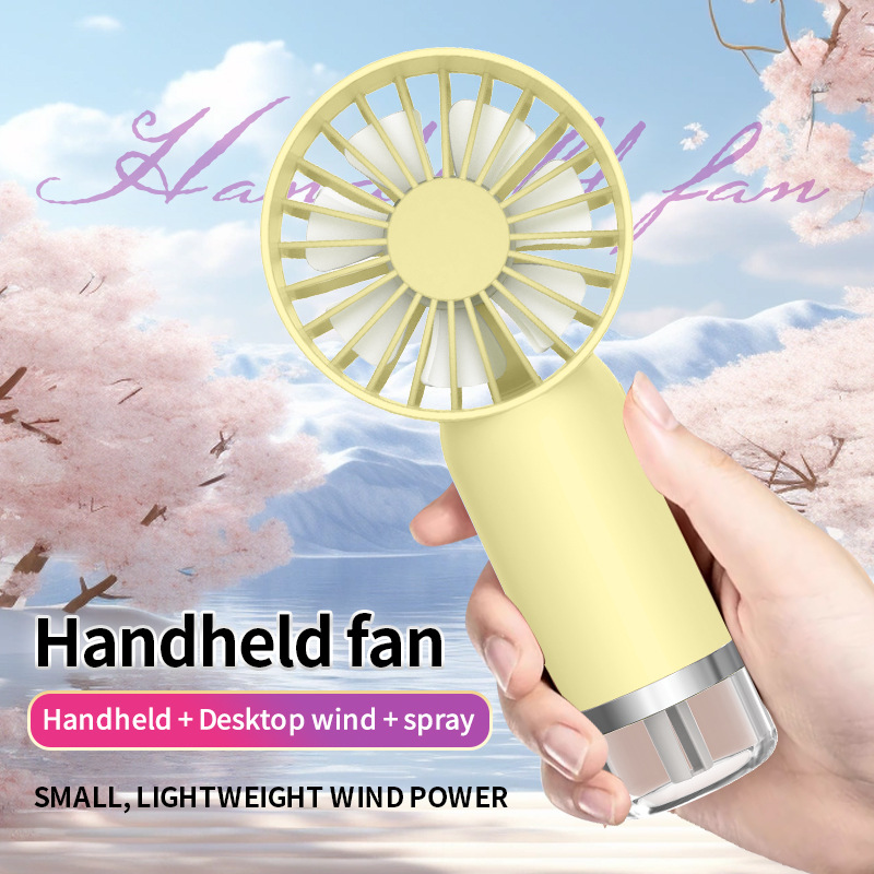Hands prüh ventilator, Mini-Klimaanlage USB wiederauf ladbare tragbare Luftbe feuchter Nebel kühler Kühl spray Luftbe feuchter Lüfter für Büro