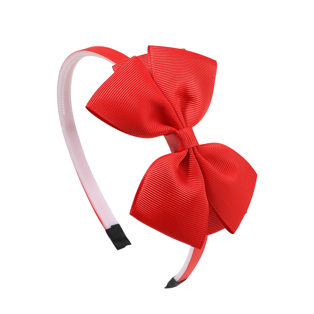 1 pieza, 20 colores, banda para el cabello con lazo, cinta bonita para bebé, lazos para el cabello hechos a mano, diademas, diadema, accesorios para el cabello para niñas: Amarillo claro