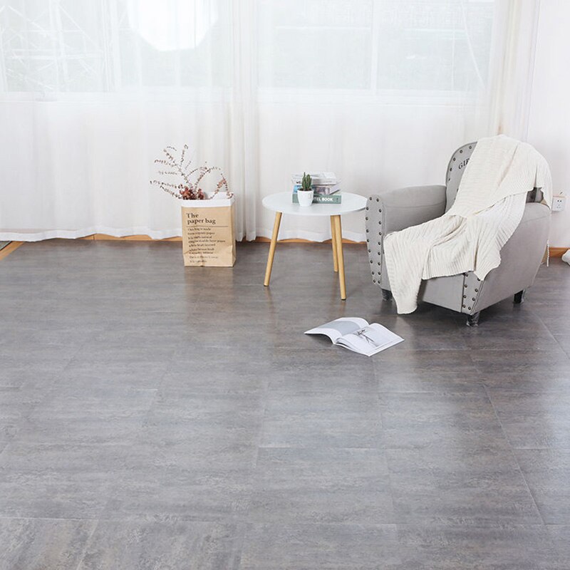 Waterproof Bathroom Floor Stickers Self Adhesive Marble Wallpaper Kitchen Wall Sticker House Renovation Wall Ground Paster Decor