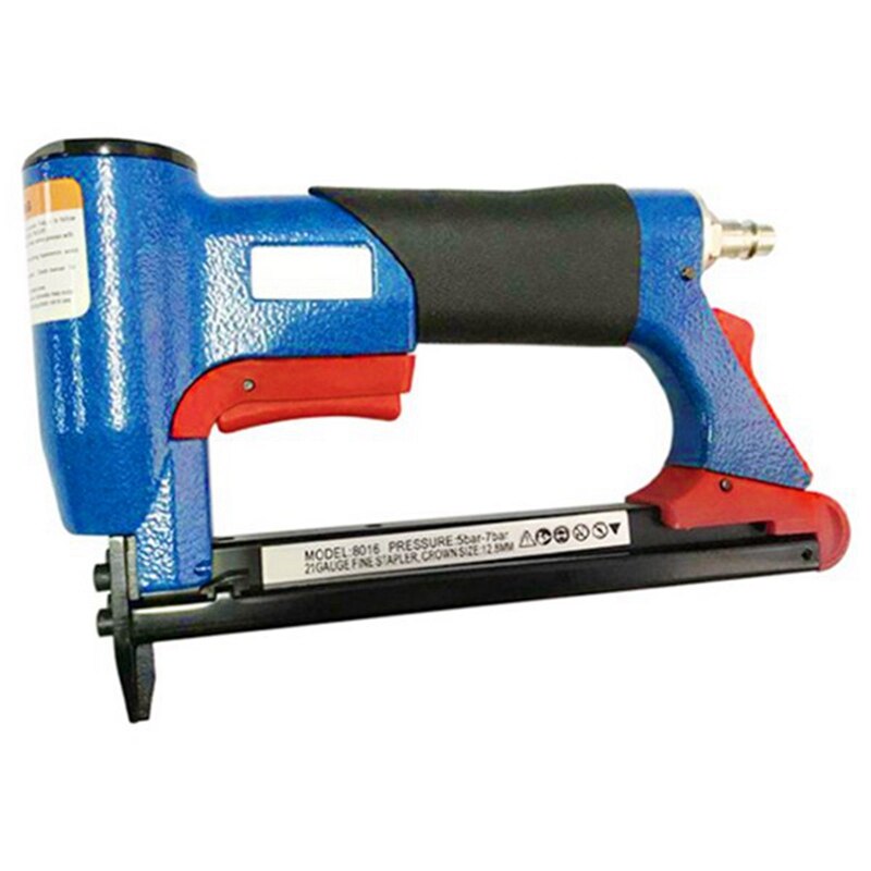 1/2Inch Pneumatische Nietmachine Tacker Fijne Nietmachine Tool Voor Meubels Nagelpistool Tool 4-16Mm Pneumatische air Power Tool
