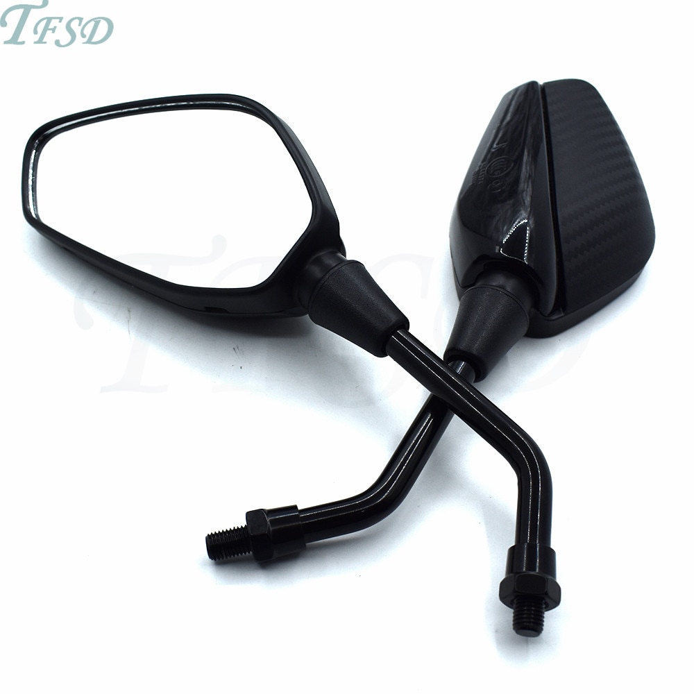 10mm universal motorcycle accessories motorbike side mirror rearview mirror For Triumph Tiger 800 1050 Rocket III Street Triple