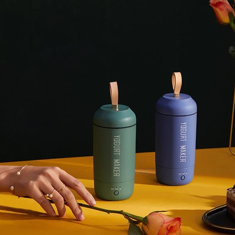 Portable Automatic Yogurt Maker Machine Constant Temperature USB Portable Travel Yogurtera Cup Fermentation Machine