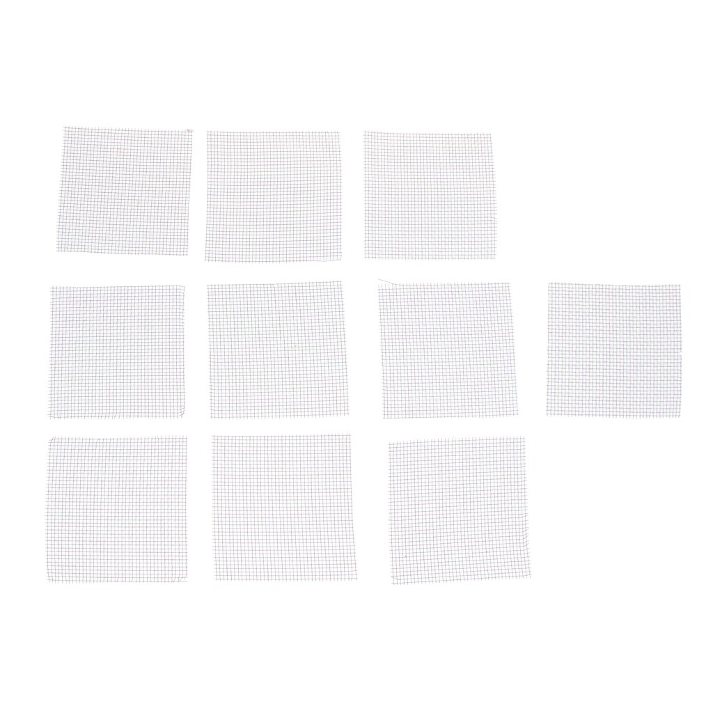 10 Pcs Aquarium Stainless Steel Wire Mesh for Aquarium Plants Moss Decor