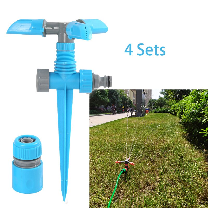 Tuin gazon irrigatiesysteem mist water sproeier slang sproeier kit: Sproeier 4 sets
