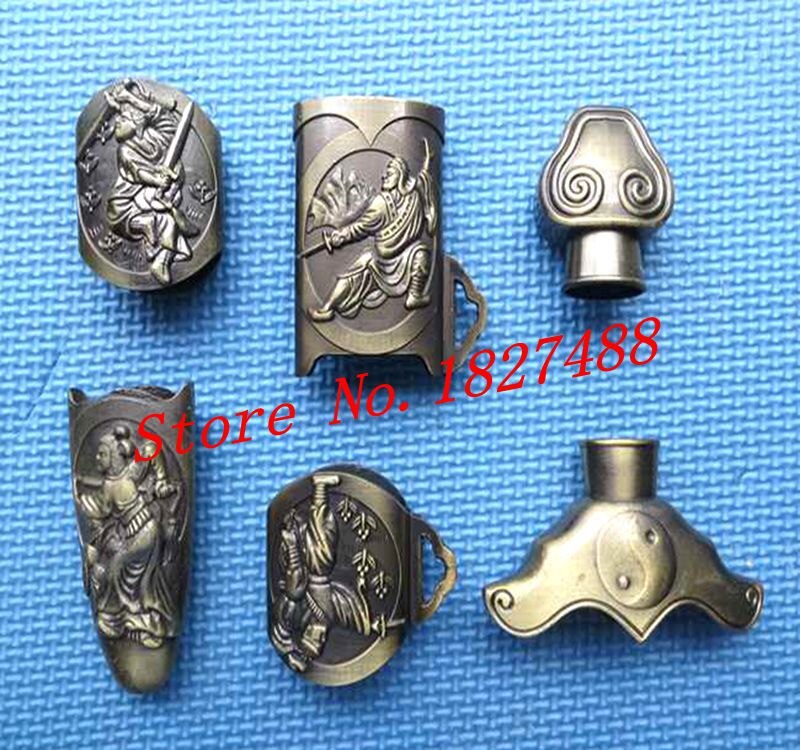 4 Style Kirsite Chinese TaiChi/WuShu Jian Sword Fitting Tai Ji Sword DIY Parts Set: Style 4