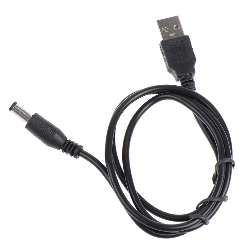 1Pc Usb 5V Charger Power Cable Dc 5.5 Mm Plug Jack Usb Power Kabel Voor MP3/MP4 Speler