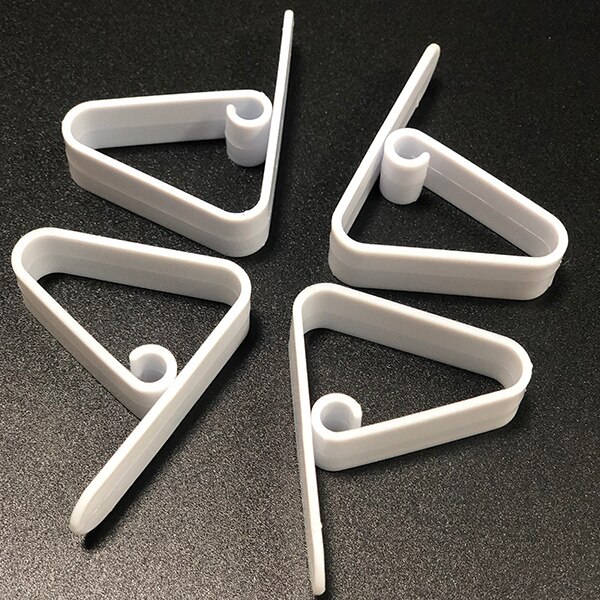 4 stk/sæt plastik dug klip borddæksel dug holder dug greb klemmer bryllupsfest promenade dug holder