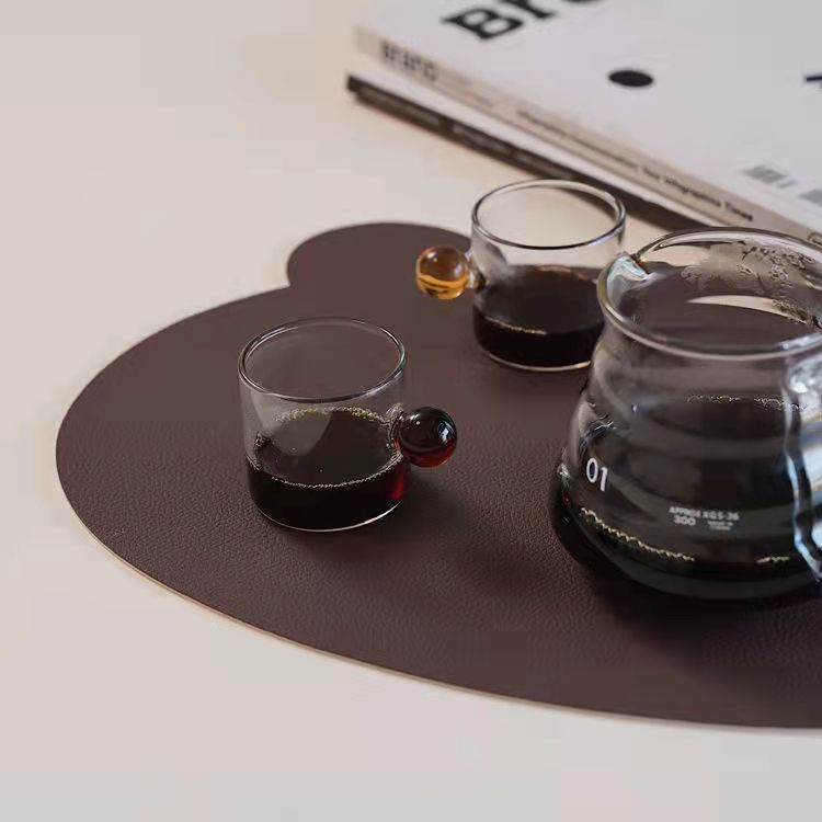 6Pc Nordic Stijl Thuis Koffie Cups Kleine Thee Kopje Espresso Cup Hittebestendig Glas Theekopjes Emmer Tafel Decor 110ml Capaciteit