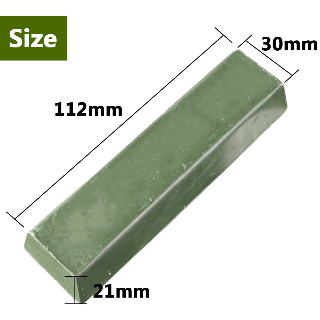 Pasta de Metal pulido para acero inoxidable, productos de cobre, productos de aluminio, óxido de cromo afilador abrasivo cera de pulido