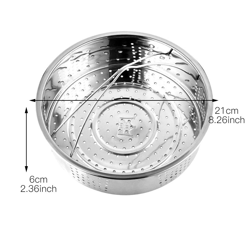 Filbake Stainless Steel Steamer Basket Kitchen Egg Steam Rack Compatible With Instant Pot Electric Pressure Cooker Basket: D