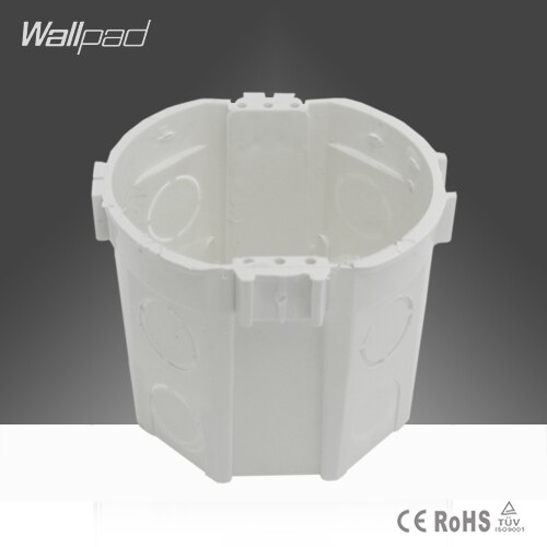 Wallpad 73*62MM EU European Standard Cassette Universal Wall Mounting Box for Wall Switch and Socket Back Box,
