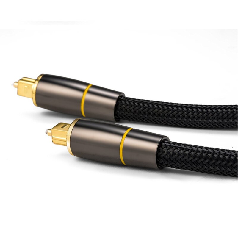 HIFI 5.1 Digital Sound SPDIF Optische Kabel Toslink Kabel Fiber 1m 2m 3m 5m 10m voor TV box PS4 Luidsprekerkabel Soundbar Versterker: 2m