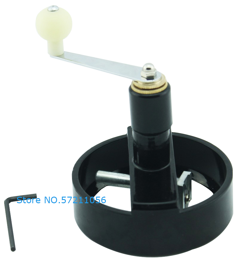 Adjustable Metal Multi-7Sizes Round Rotary Circle Graphic Paper Cutter Sharp Blade Die Board Button Maker