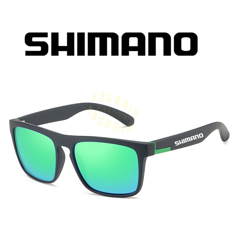 Shimano – lunettes de soleil polarisées UV400, pour hommes et femmes, sport, plein air, alpinisme, cyclisme, pêche, été, 2022: Photo Color 9