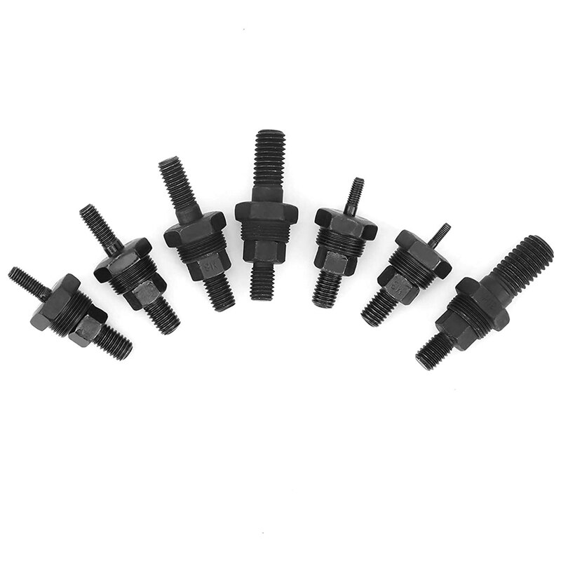 7PCS Metric M3 M4 M5 M6 M8 M10 M12 Rivet Nut Mandrel and Nose Piece Riveter Tip Spare Part: Default Title