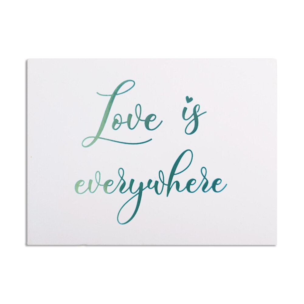 50Pcs Mini White Greeting Card Thank You Cards DIY Handwriting Message Blank Postcard Happy Birthday Wedding Party Decor: Style 11