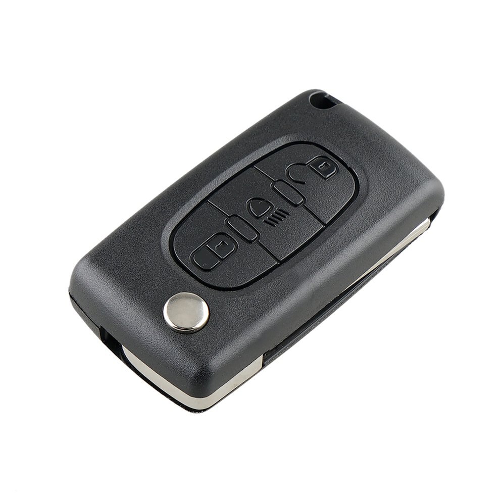 New Car Flip Key Shell 3B Ce0523 For Citroen C4 C5 C6 C8 Remote Key Cover Fob Case Shell Cover Key Protector