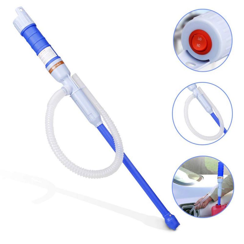 Handheld Oil Pump Auto Operated Pump Draw Oil Water Diesel Liquid Gas Electric Plastic Pumping with Soft Pipe2020