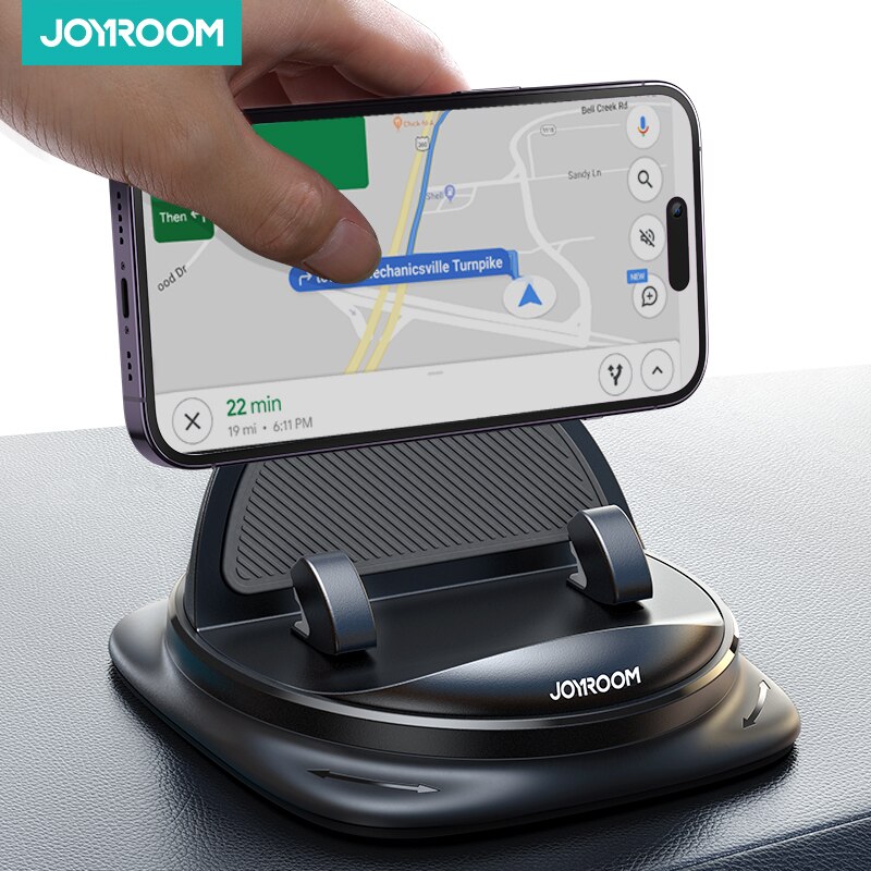Joyroom – support de téléphone universel pour tableau de bord de voiture, support de téléphone en Silicone réutilisable amélioré pour tableau de bord de voiture, tapis antidérapant