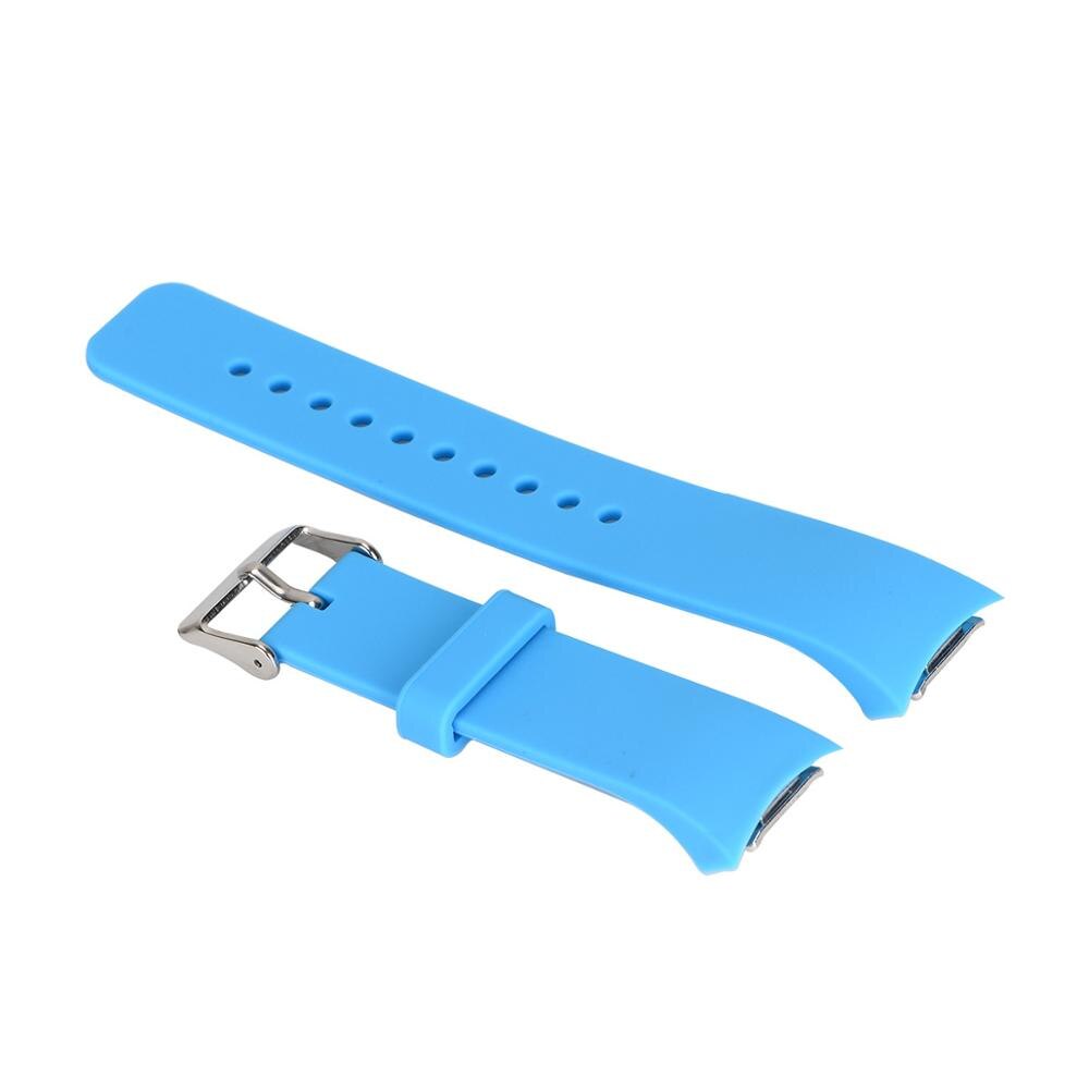 Armband Voor Samsung Gear S2 Sport R720 Band Siliconen Band Voor Samsung Gear S2 R720 Sport Smart Horloge Vervanging Accessoire: Sky Blue