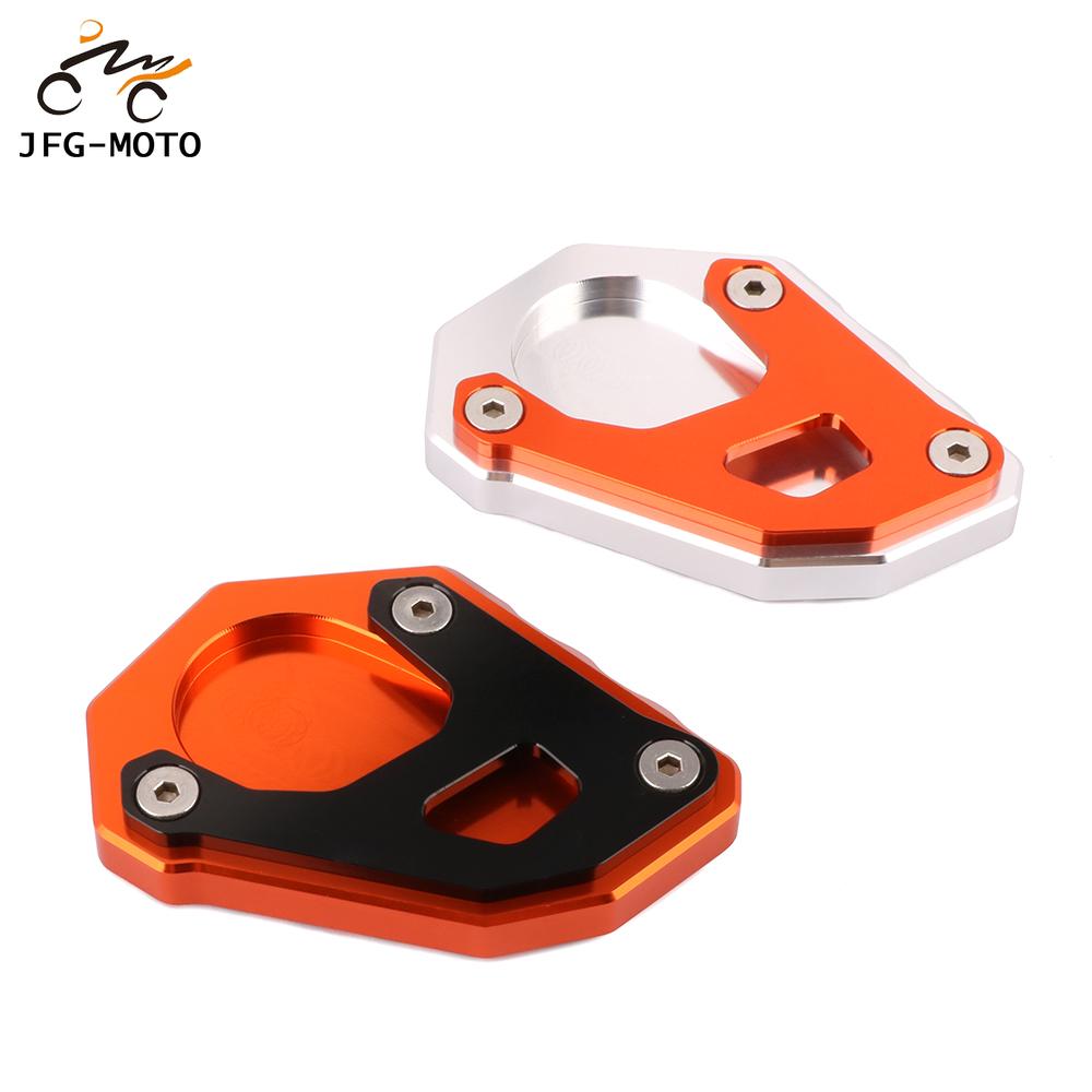 Motorcycle CNC Aluminum Foot Sidestand Kickstand Extension Plate Side Stand For KTM Adventure 1050 1090 1190 1290 ADV