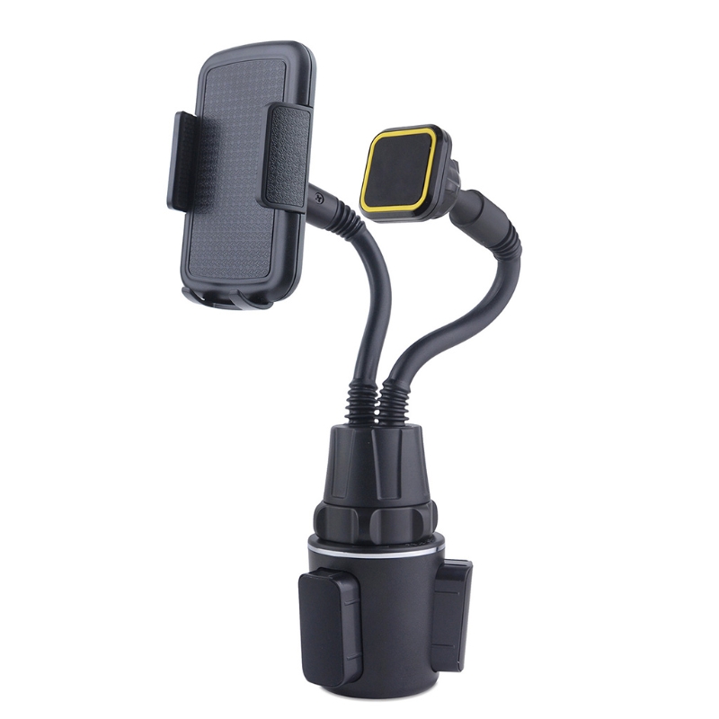Universal Adjustable Cup Holder 360 Degree Rotatable Car Mount Bracket Stand Cradle For Mobile Phone: 28.5cm(G)