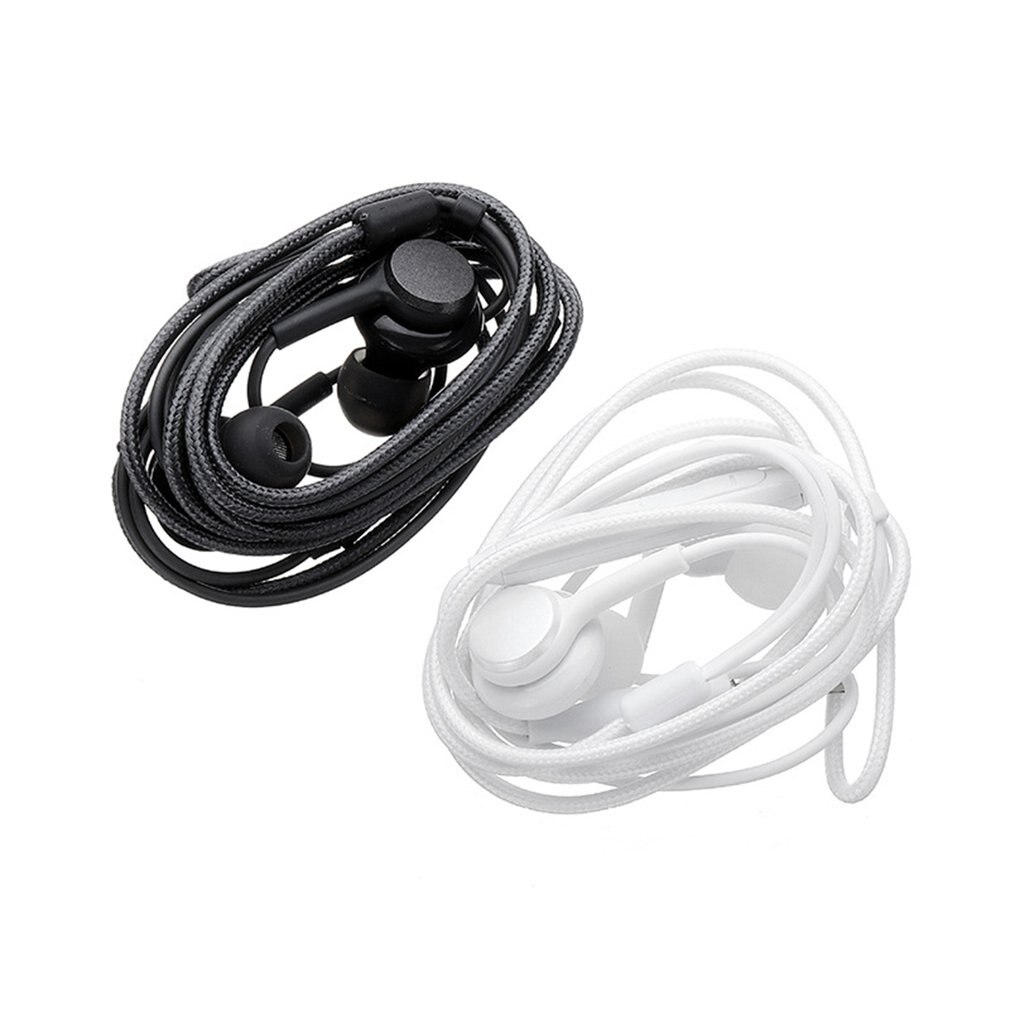 Universeller geräuschisolierender kopfhörer mit kabelfernbedienung,  s8-kanal -kopfhörer mit niedrigem bass, mikrofonunterstützung für pc/tablet/laptop