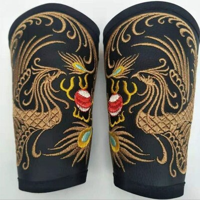 Ancient Hanfu Bracer Men's Hat Flat Top Eaves Hat Chinese Ming Dynasty Cosplay Accessories Hanfu Hat Bracer Armguards For Men: Style V