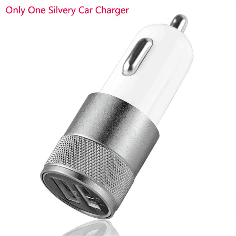 Car Charger Adapter For Meizu M8 15 Lite C9 V8 Pro M6 M5 M3 M2 Note 8 M6T M8c M6s A5 M5c E2 M5s U20 U10 Nylon Micro USB Cable: Only Sliver Charger