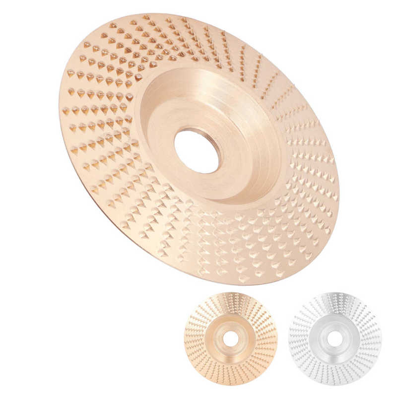Disque de sculpture sur bois, disque de façonnage biseauté pour meuleuse d&#39;angle pour le travail du bois