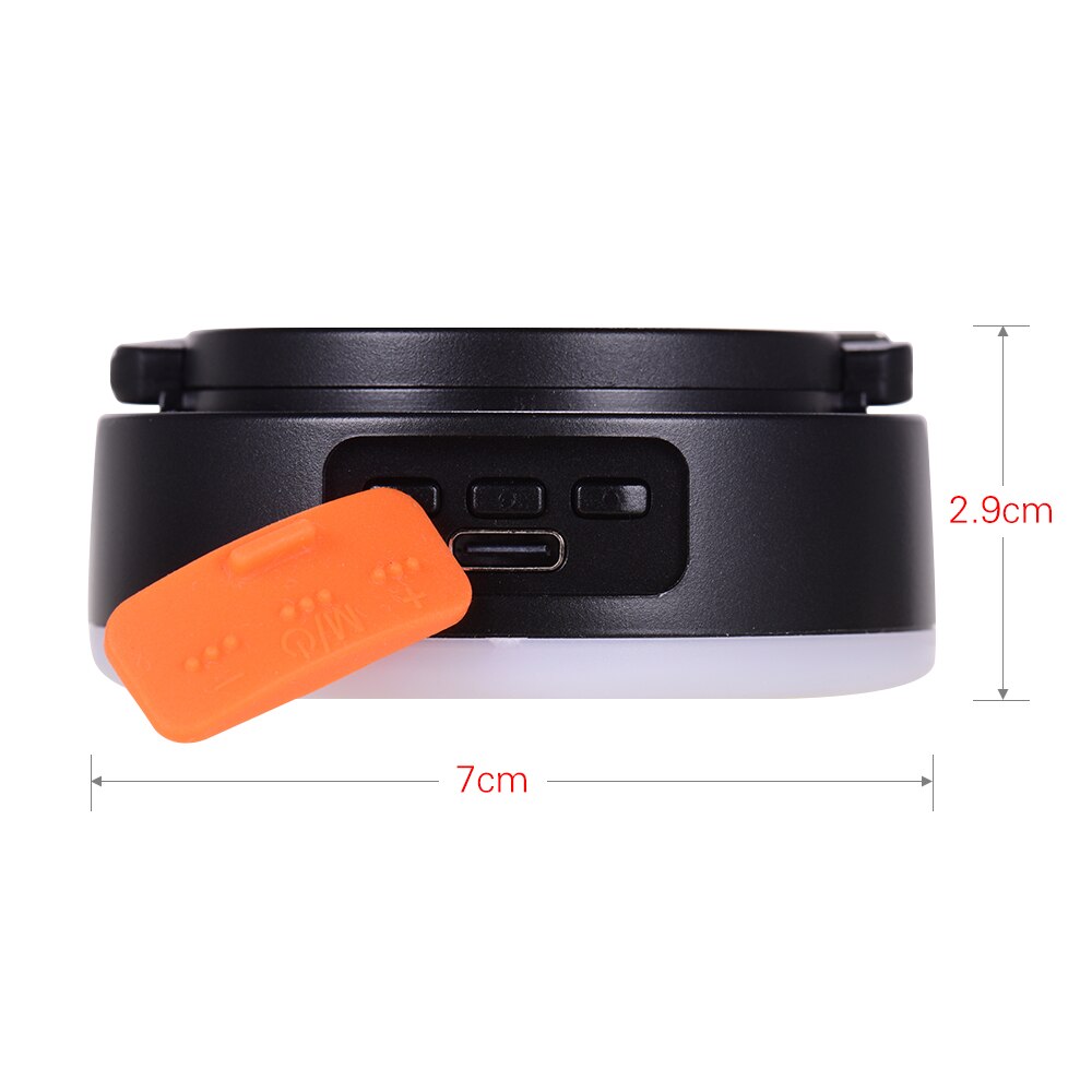 Mini RGB LED Fill studio selfie Light photo Photography lighting Lamp Multi-functional Superbright 3200K-6500K Built-in Battery