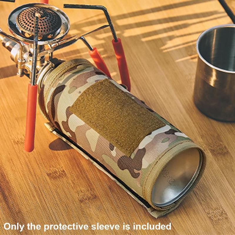 Camping Gas Tank Protective Cover Air Bottle Fuel Canister Gas Cylinder Anti-fall Bag Accessories Supplies Tank Camp Storag G1W2