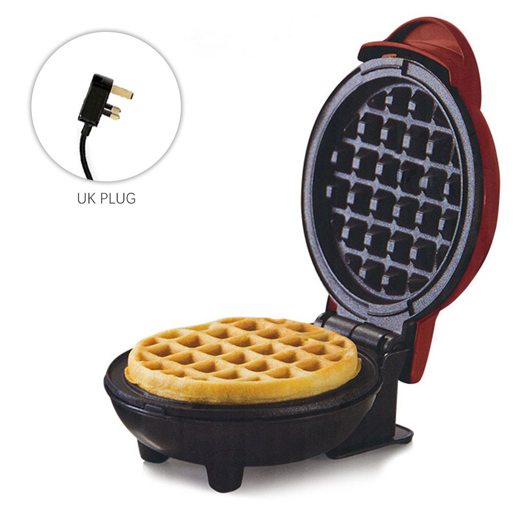 Mini Elektrische Wafels Maker Bubble Ei Taart Oven Ontbijt Wafel Machine Ei Taart Oven Pan Eggette Machine Mini Wafel Pot: UK