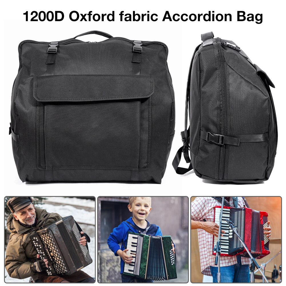 Sac de rangement pour accordéon, sac de rangement pour instruments de clavier, accessoires pour Piano basse 48/60/72/80/96/120