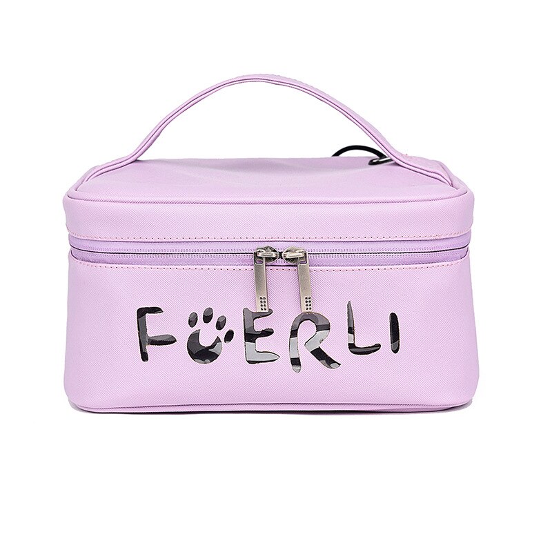 estilo LED bolsa de esterilización mamá ropa interior botella de alimentación máscara facial bolsa de desinfección prevención epidémica almacenamiento conveniente: Purple Pu