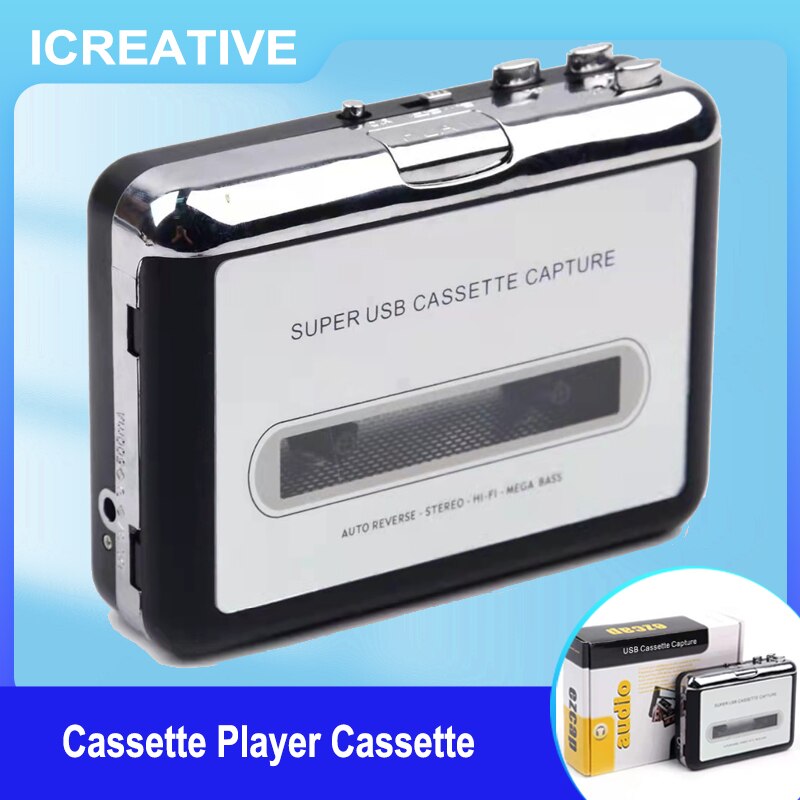 Kassette Spieler Kassette zu MP3 Konverter zu erfassen Audio- Musik-Spieler Konvertieren Band Kassette auf Band zu PC Laptop Über USB
