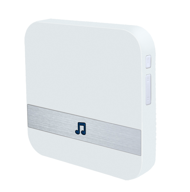 Inteligentny dzwonek robić drzwi AC 90-250V, bezprzewodowy WiFi, sterowanie aplikacją, protokół M3 433: Kości słoniowej / US