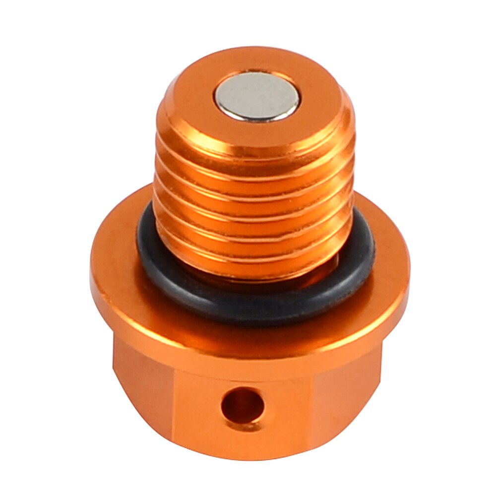 Magnetisk olieaftapningsbolt passer til ktm 50 125 200 250 300 350 450 530 sx sxf exc xc xcw xcf 690 950 990 super duke adventure