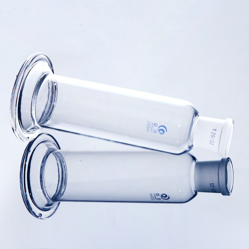 Bottiglia di vetro del Drexel del laboratorio di chimica della bombola di lavaggio del gas di vetro 250mL