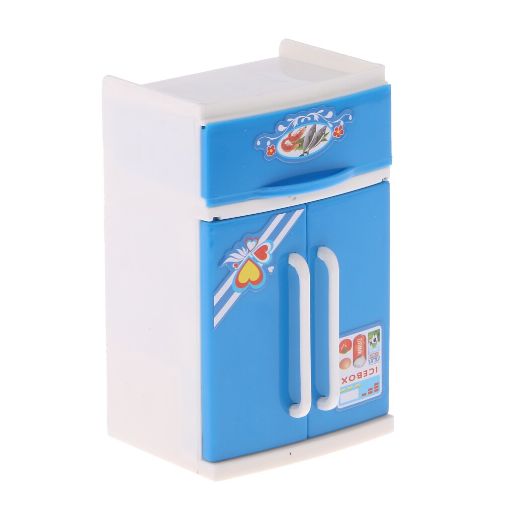 Simulation Mini appareils ménagers modèle enfants semblant jouer jouet: Refrigerator
