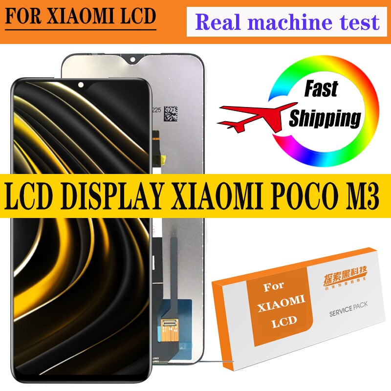 6.53'' LCD for Xiaomi Poco M3 M2010J19CG Display Touch Screen Digitizer Assembly Xiaomi poco M3 for Repair Parts