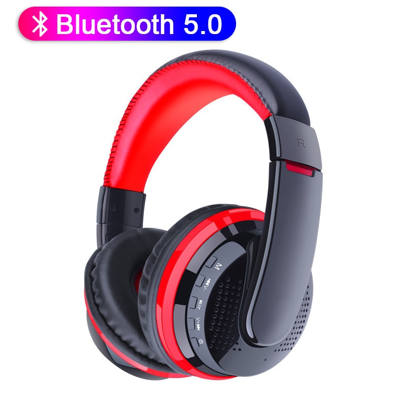 MX666 Wireless Headset Head-mounted Bass Stereo Auriculares bluetooth Support Micro SD TF Card Microphone Gaming Earphone