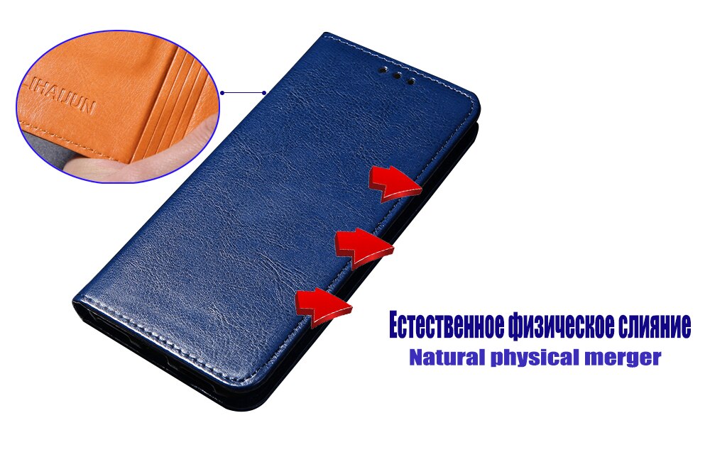 Luksus flip læder etui til alcatel pop 4 plus 5.5 tommer kort pung cover til alcatel one touch pop 4 plus 5056d telefon covers