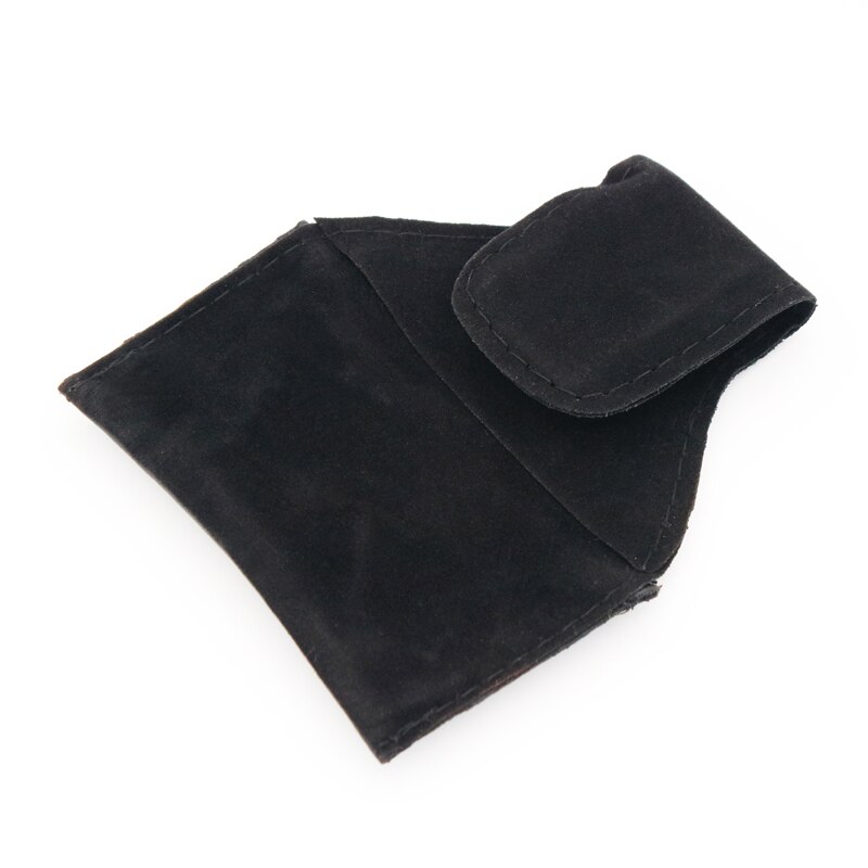 Leather PU Snooker Billiard Chalk Holder Pouch Bag Chalks Pocket