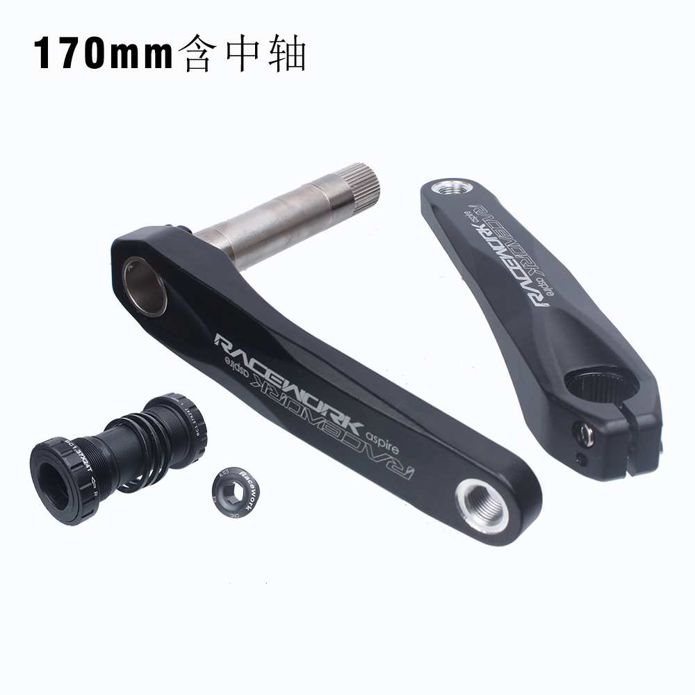 Racewerk Mtb Crankstel 170/175Mm Mountainbike Crank Smal Breed Kettingwiel 32/34/36/38T 11/12S Fiets Crankstel Tandwiel Voor Gxp