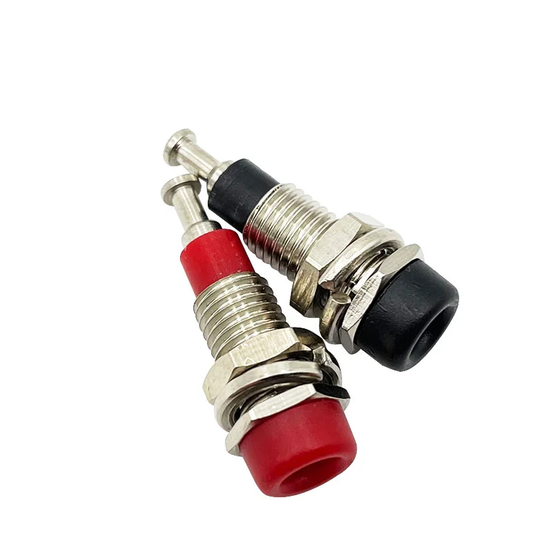 10 STKS 2 MM Banaan Socket Binding Post Moer Banaanstekker Jack Elektrische Connector Terminal Testgat