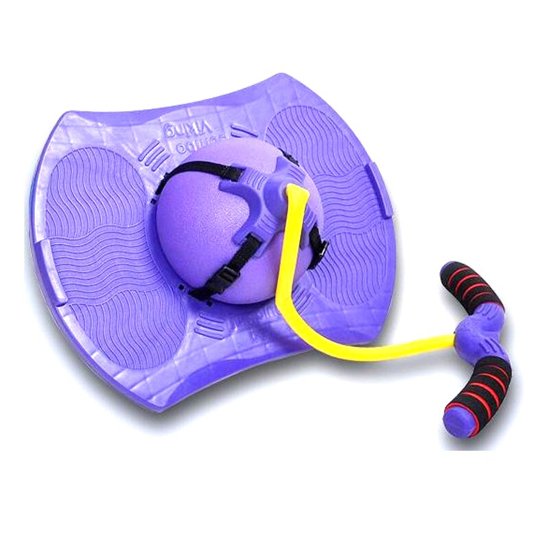 Fitness Bouncing ball Kid Explosion-Proof Balance Energetic Inflatable Exercise Jumping Balls: Purple