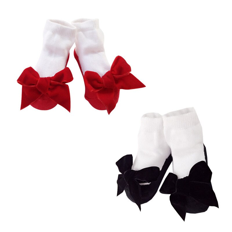 Chaussettes bébé chaussettes pour filles -nés vêtements chaussettes pour princesse d'anniversaire pour bébé filles 0-24 mois