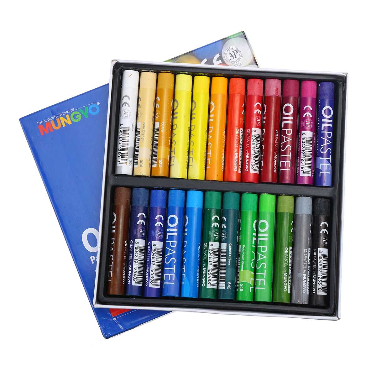 12/24/35/48/72Colors Non-Toxic Crayon Oil Pastels for Artist Graffiti Soft Pastel Drawing Pen School Stationery Art Supplies: MOP-24M