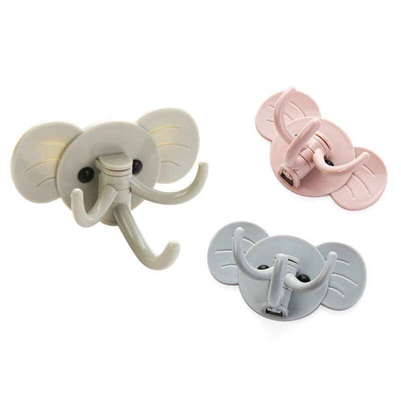 Krok söt tecknad krok inget spår stark klibbig krok krok kök krok badrum krok mer sömlös krok